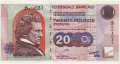 Clydesdale Bank Plc From 1982 20 Pounds,  9. 4.1999